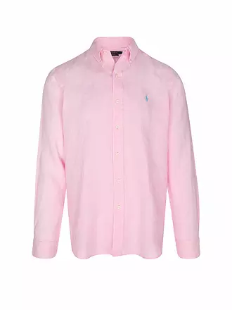 POLO RALPH LAUREN | Chemise en lin coupe personnalisée | rosa